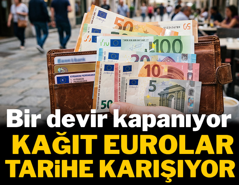 Bir devir kapanıyor: Kağıt eurolar tarihe karışıyor