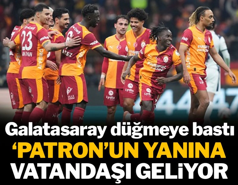 Galatasaray'da 'Patron'un yanına vatandaşı geliyor