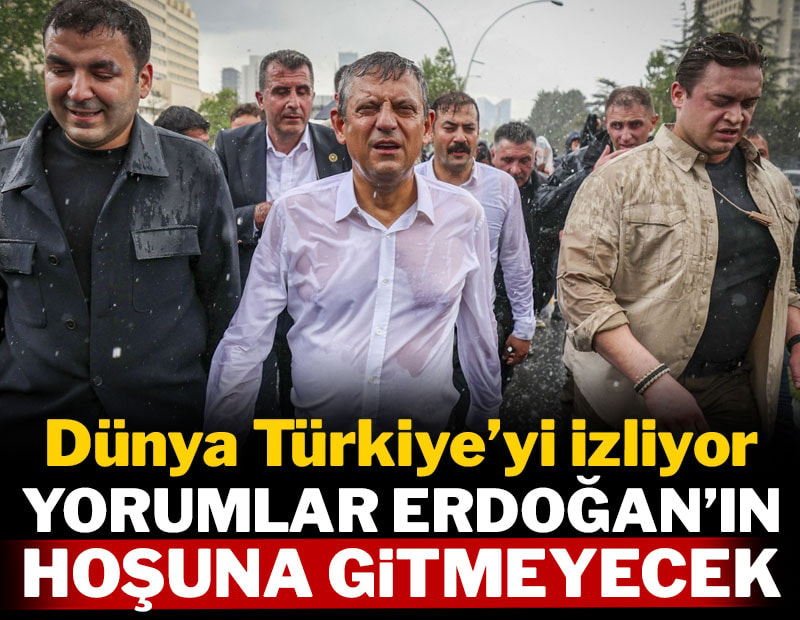 Dünya Türkiye'yi izliyor! Yorumlar Erdoğan'ın hoşuna gitmeyecek