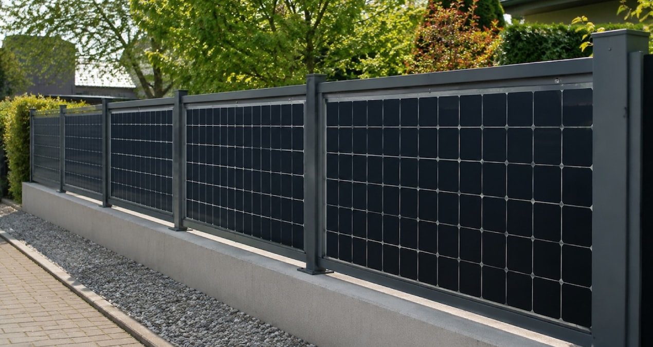 Yeni sistem hızla yayılıyor: Bahçe duvarları artık elektrik üreten panellerle kaplanacak
