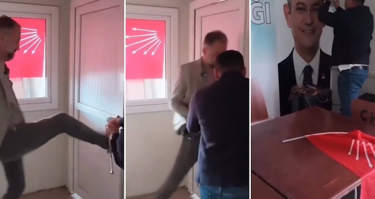 Kılıçdaroğlu'nun atadığı başkan, il binasına kapıyı kırarak girdi