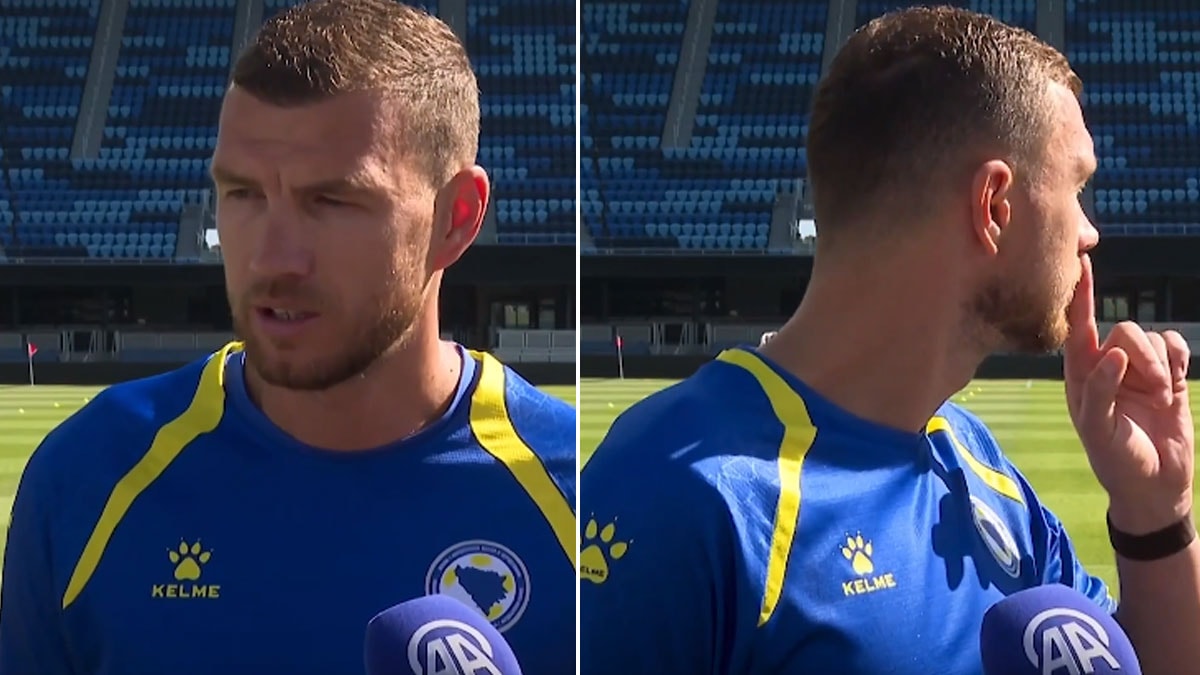 Edin Dzeko'dan olay hareket: Sesler yükselince otoritesi konuştu