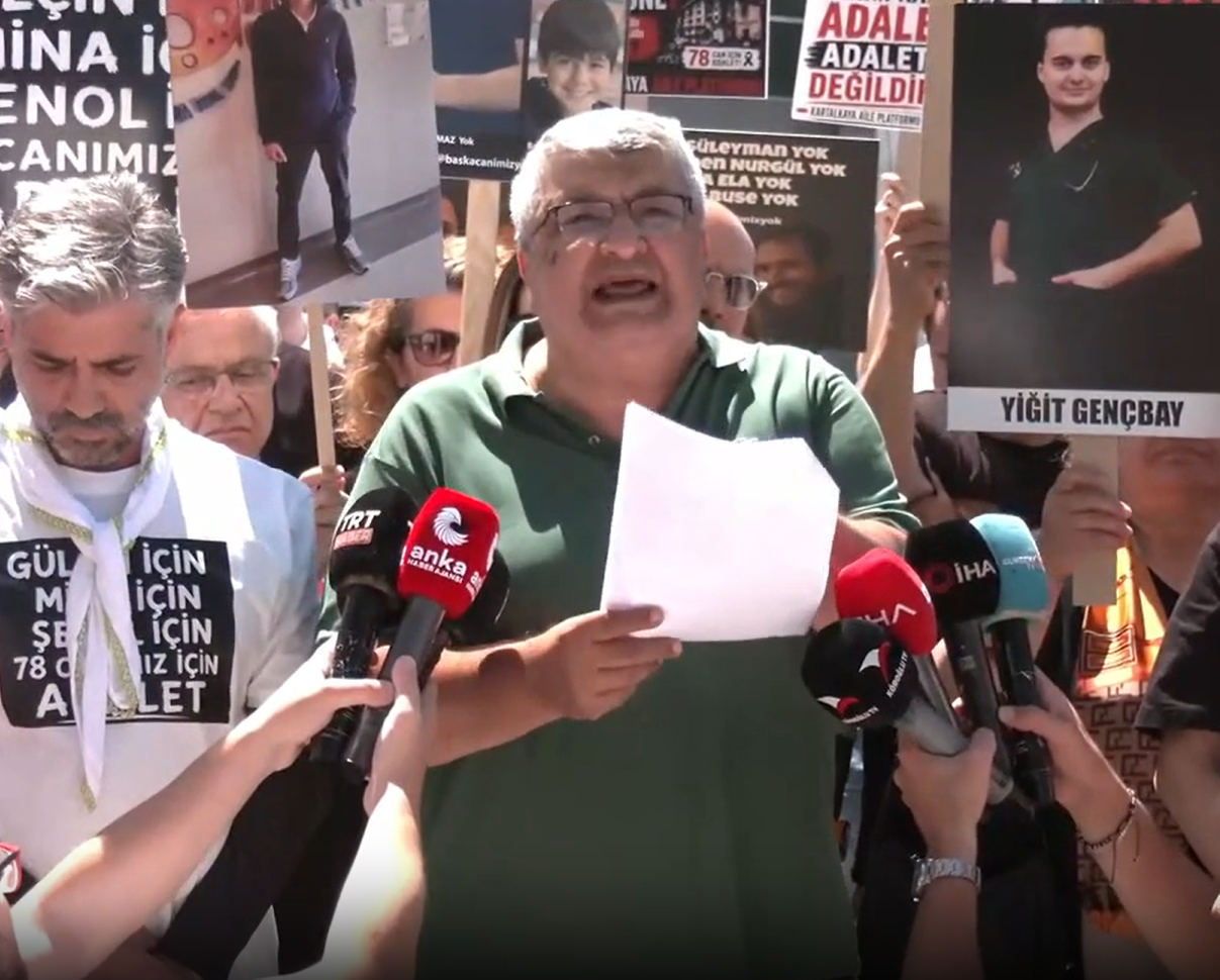 Yüksek Yargı Daire üyesinin bile sokakta adalet aradığı ülke olduk