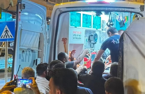 Önce kovaladı sonra bıçakladı! Dakikalar sonra yakalandı