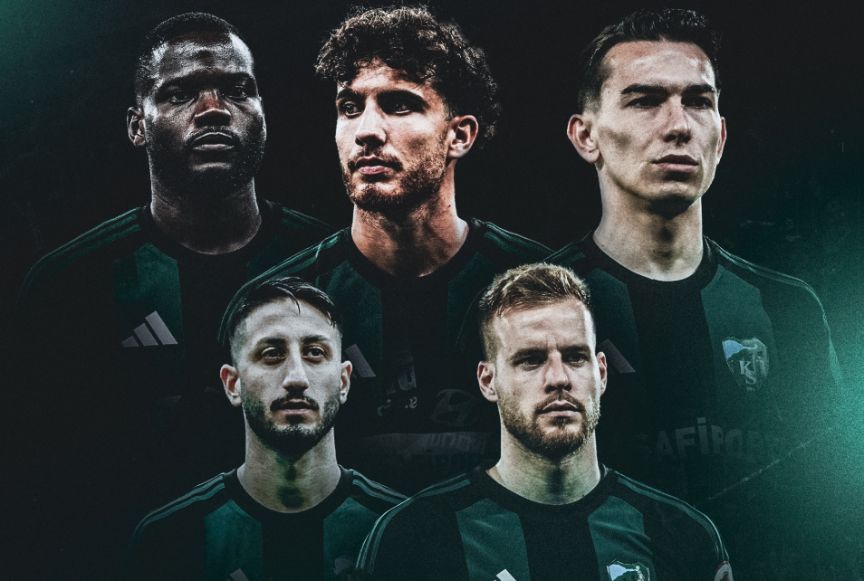 Kocaelispor 5 futbolcusuna veda etti