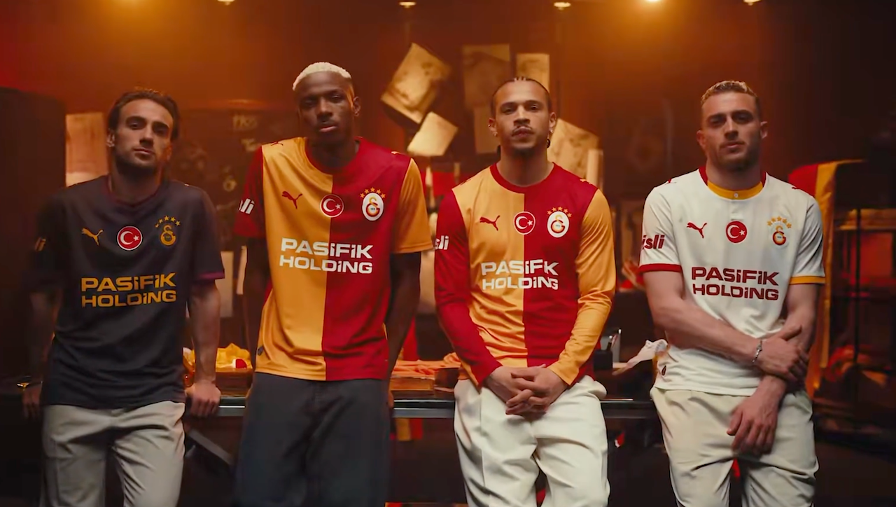 Galatasaray’ın yeni sezon formaları tanıtıldı