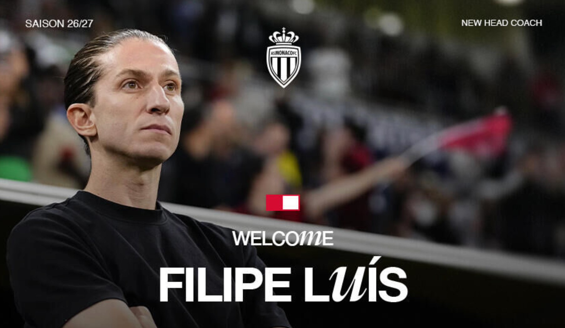 Filipe Luis Monaco'nun yeni teknik direktörü oldu