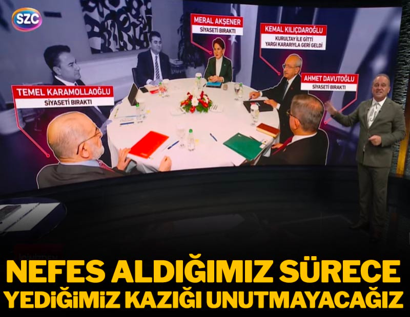 Ekrem Açıkel canlı yayında anlattı: 'Altılı Masa' yediğimiz bu kazığı unutmayacağız