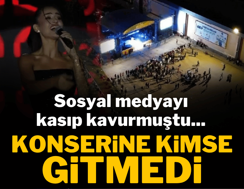 Elif Buse Doğan'ın konserine kimse gitmedi: Genç şarkıcı ne diyeceğini şaşırdı