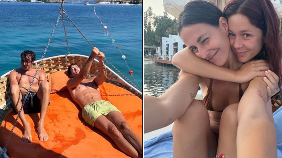 Elite oyuncuları Marmaris'te tatil yaptı: Mardin şarkısıyla dans etti