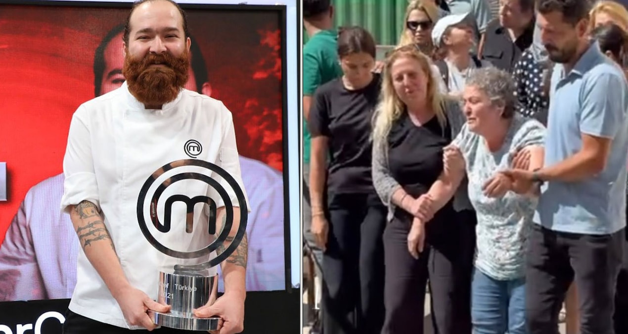 MasterChef şampiyonu Eren'in cenazesinde duygusal anlar: Annesi güçlükle ayakta durabildi