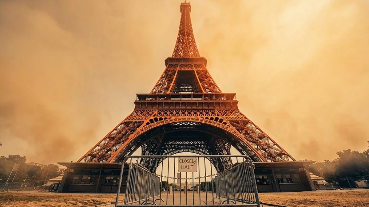 Paris kavruluyor: Eyfel Kulesinde alarm verildi