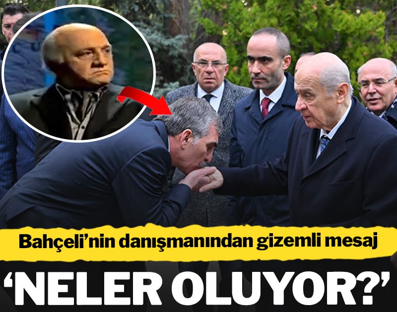 Devlet Bahçeli'nin danışmanı Eyyup Yıldız'dan gizemli mesaj: 'Neler oluyor?'