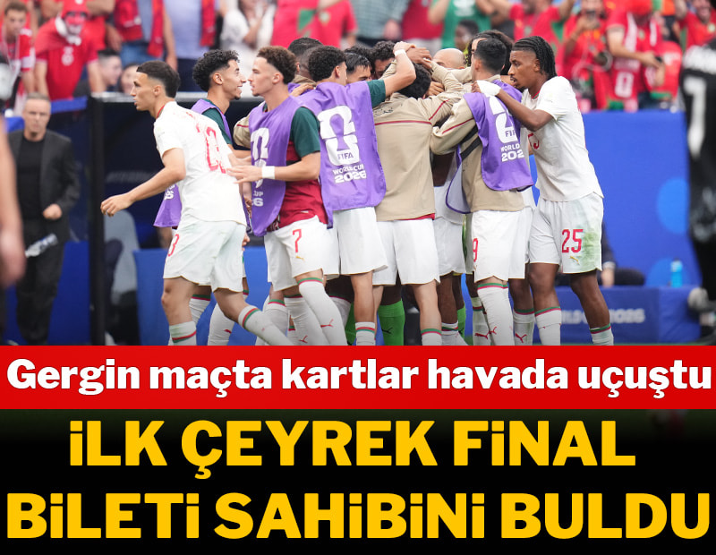 Ounahi şov yaptı, Fas çeyrek finale yükseldi