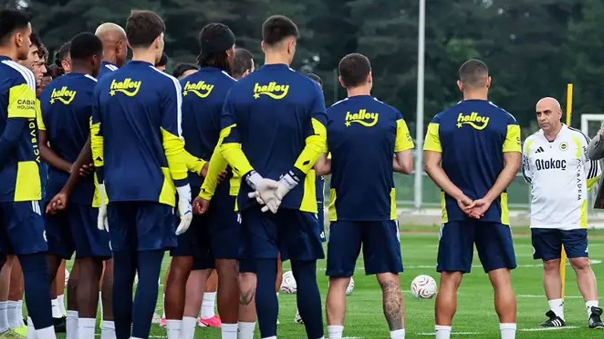 Fenerbahçe'de bir isim daha kampa katılacak