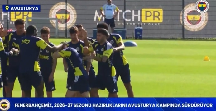ANTRENMANDA ÖĞRENDİ