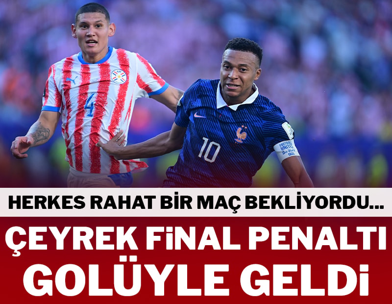 Fransa penaltıyla kazandı, adını çeyrek finale yazdırdı