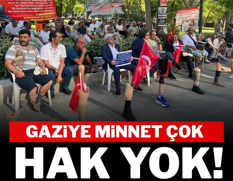 Vatan kahramanlarını ne hale düşürdüler