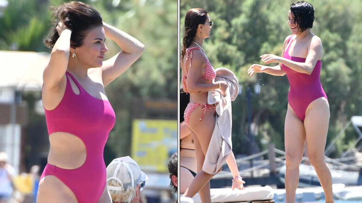 54 yaşındaki Göksel'in Bodrum stili dikkat çekti! Plajda doğal haliyle görüntülendi