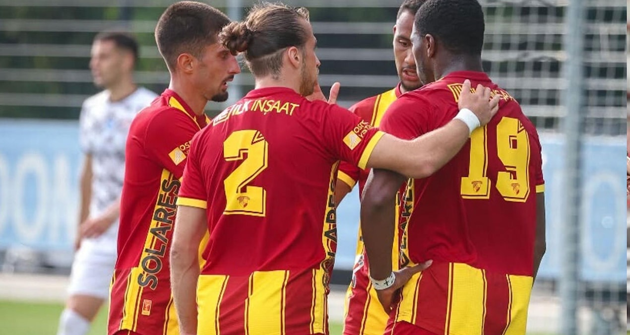 Göztepe Slovenya'da doludizgin