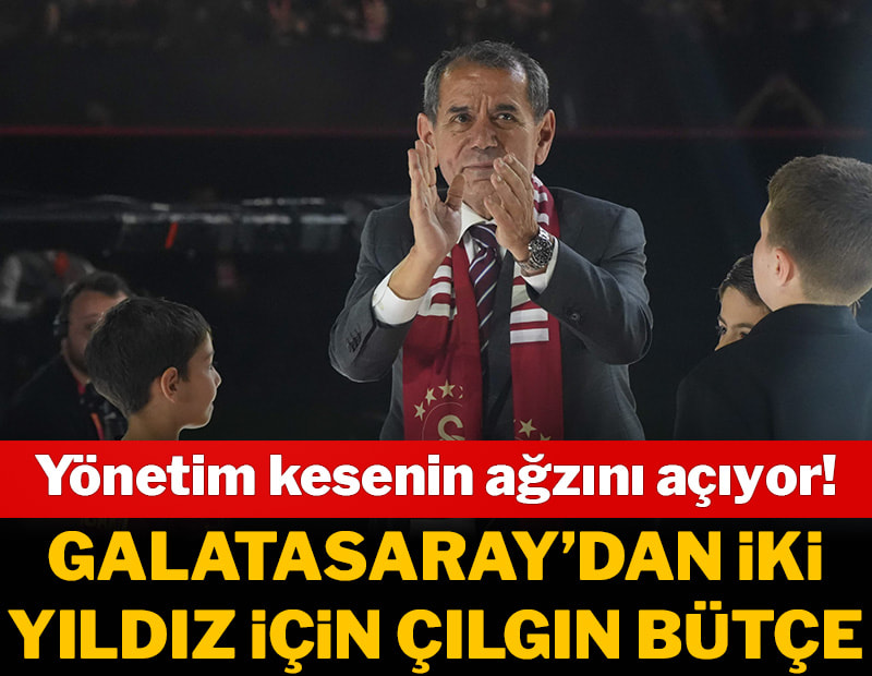Galatasaray'dan orta saha transferine çılgın bütçe
