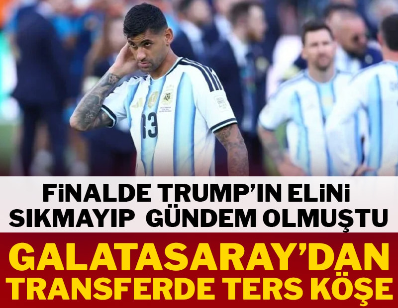 Finalde Trump'ın elini sıkmayıp gündem olmuştu! Galatasaray'dan transferde ters köşe