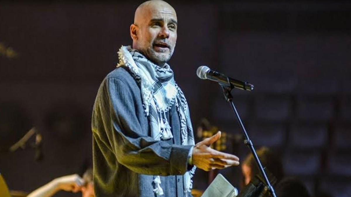 Guardiola'dan Filistinli çocuklara anlamlı jest