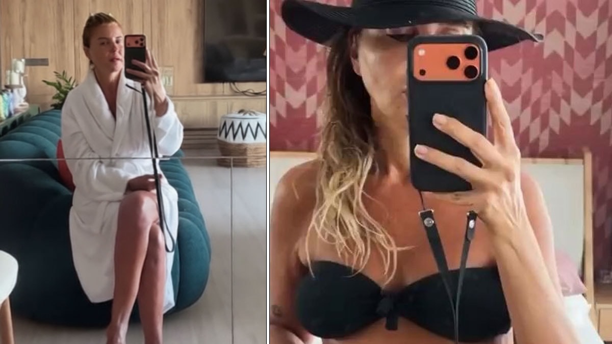 Bikini ve bornozuyla duyurdu: Abonelik başlattı, oturduğu yerden para kazandı