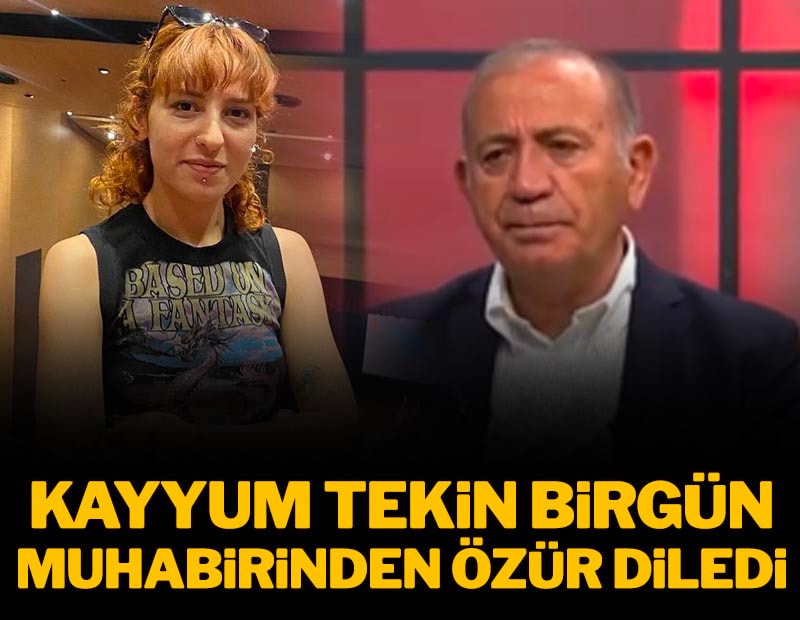 Kayyum Gürsel Tekin BirGün Muhabiri Ebru Çelik'ten özür diledi