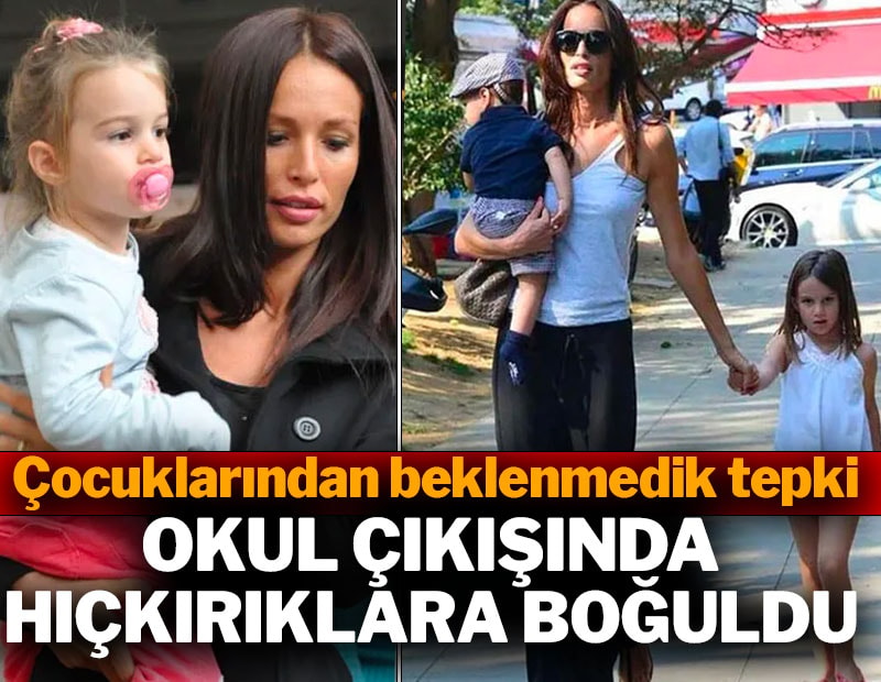 Çocuklarından beklenmedik tepki: Güzide Duran okul kapısında hıçkıra hıçkıra ağladı