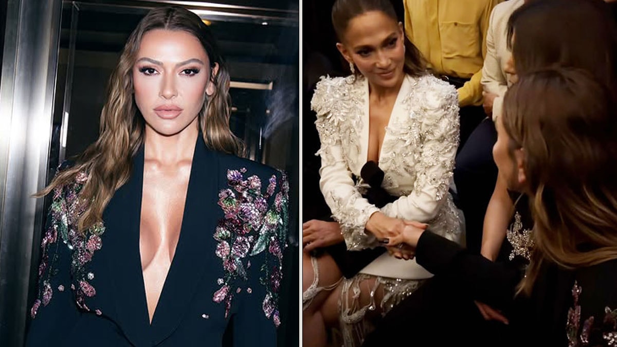 Ön sırada yan yana geldiler: Hadise ve Jennifer Lopez buluştu