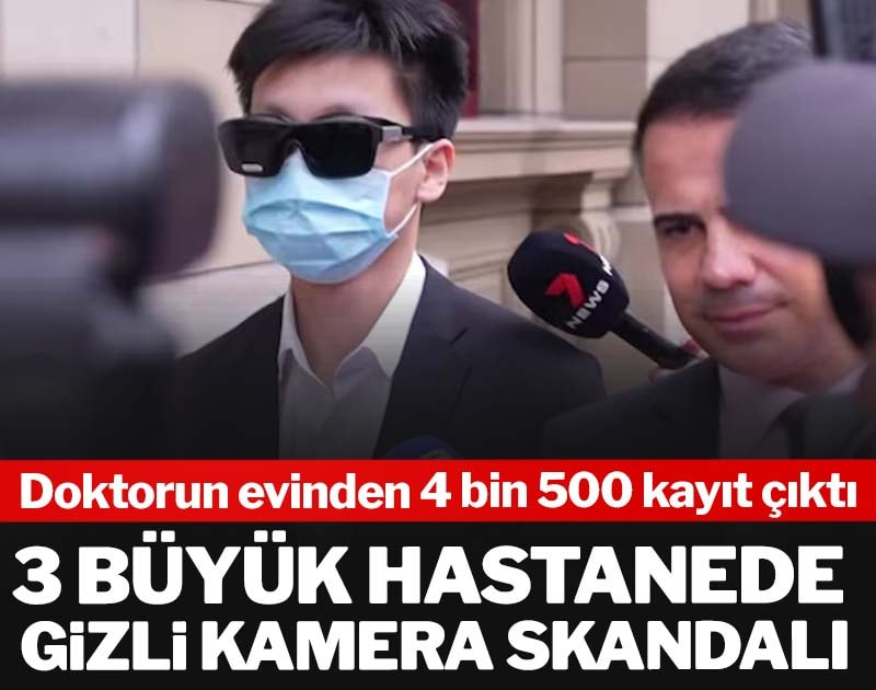 3 büyük hastanede gizli kamera skandalı: doktorun evinden 4 bin 500 kayıt çıktı