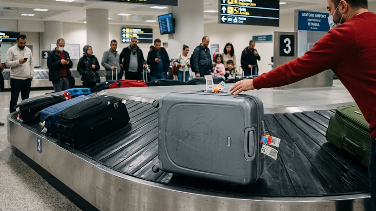 Gri valiz kullanan yolculara uyarı yapıldı 