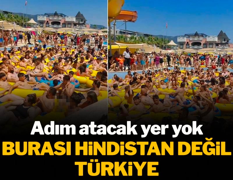 Burası Hindistan değil Türkiye: Adım atacak yer yok