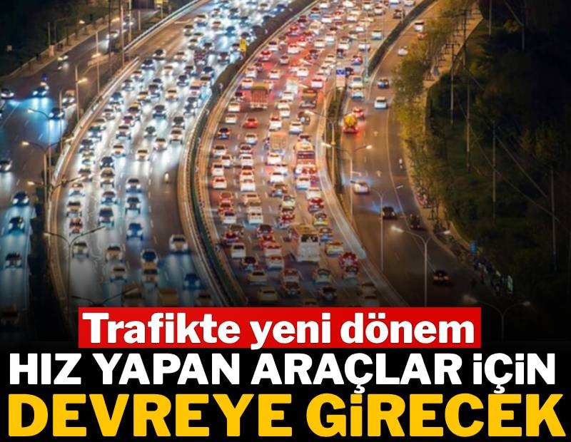 Hız yapan araçları 'uydu' yavaşlatacak: Trafikte yeni dönem