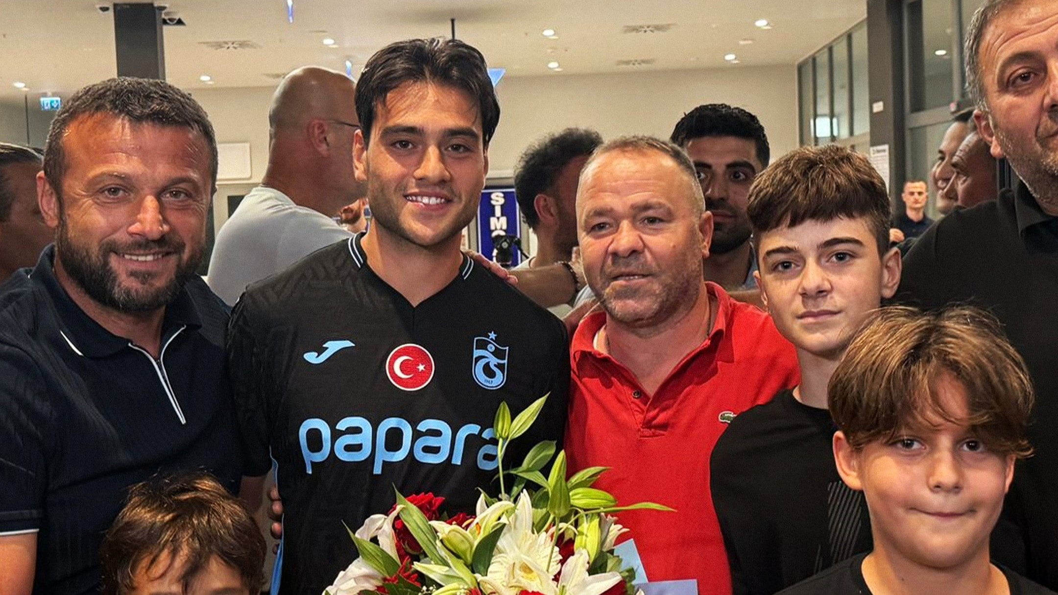 Trabzonspor, milli yıldızı şehre getirdi