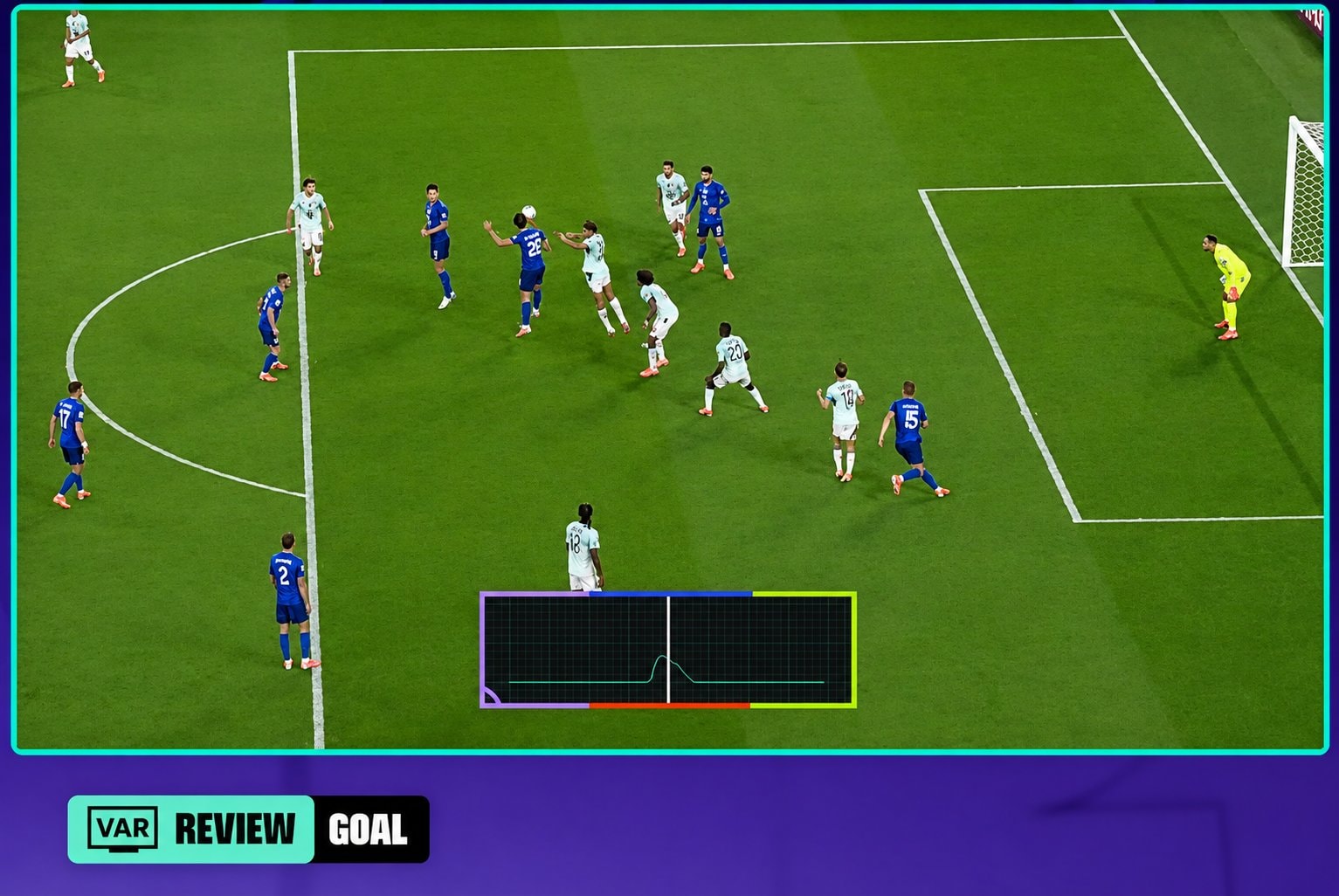 Dünya Kupası'nda tartışılan an! Çılgın geri dönüşe saç engeli