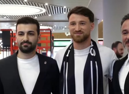 Beşiktaş'ın yeni transferi İstanbul'a geldi