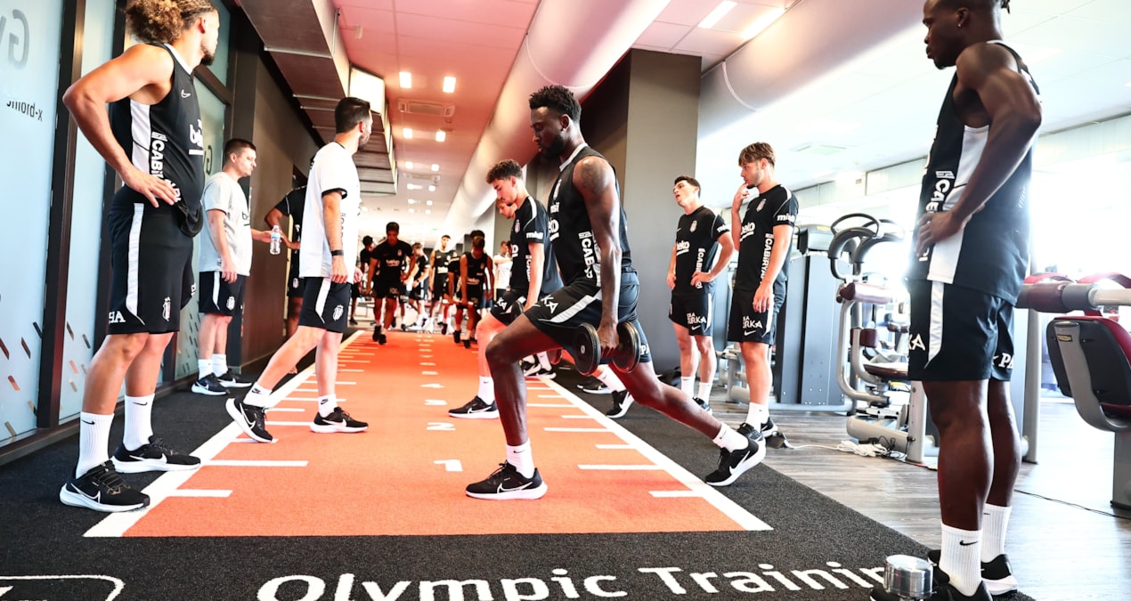Beşiktaş çift idmanla hazırlandı