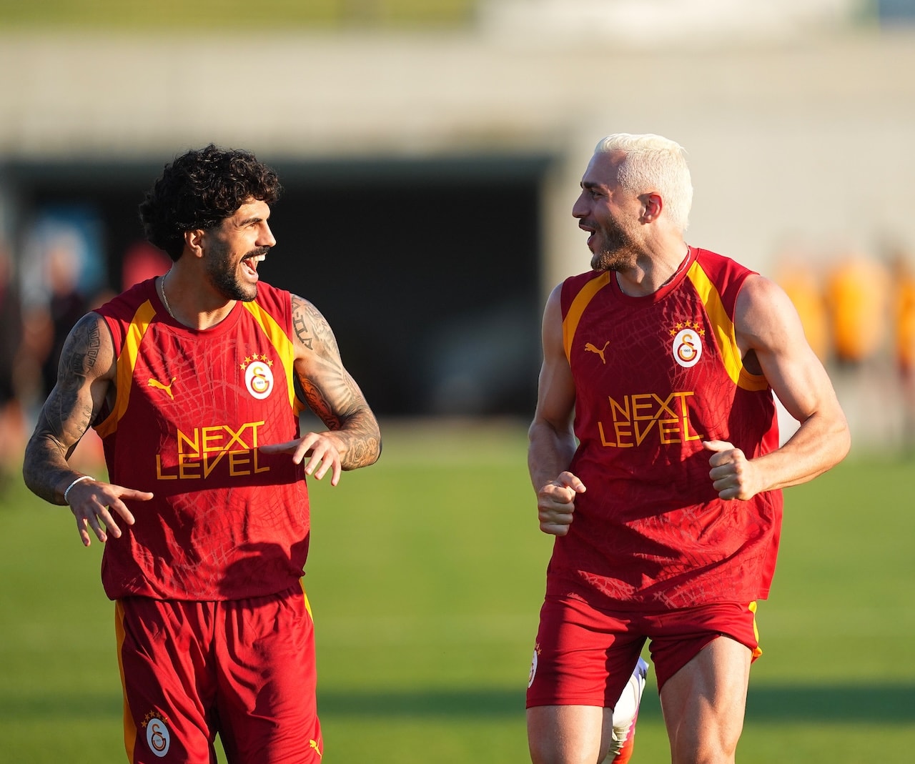 Galatasaray’da milli futbolcular çalışmalara başladı