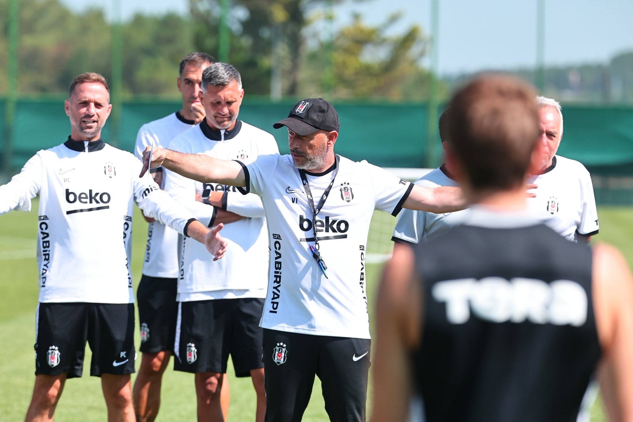 Beşiktaş'ta Midtjylland hazırlıkları sürdü
