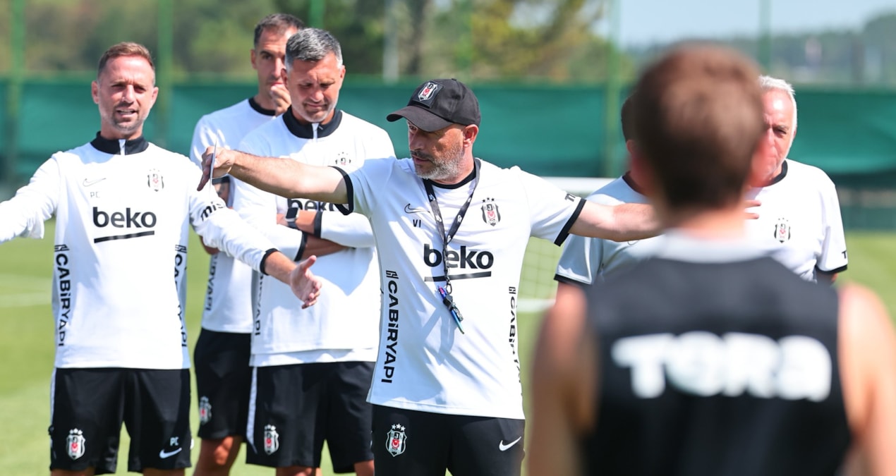 Beşiktaş'ta Midtjylland hazırlıkları sürdü