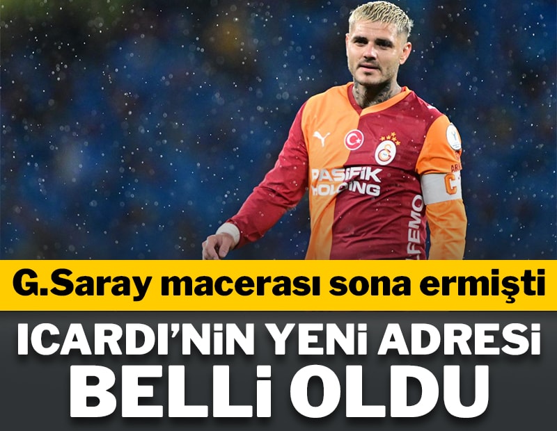 Icardi'nin yeni adresi belli oldu
