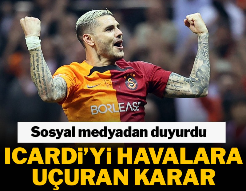 Icardi'yi havalara uçuran karar! Zaferini sosyal medyadan duyurdu