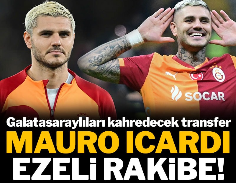 Galatasaray'dan ayrılan Icardi ezeli rakibe