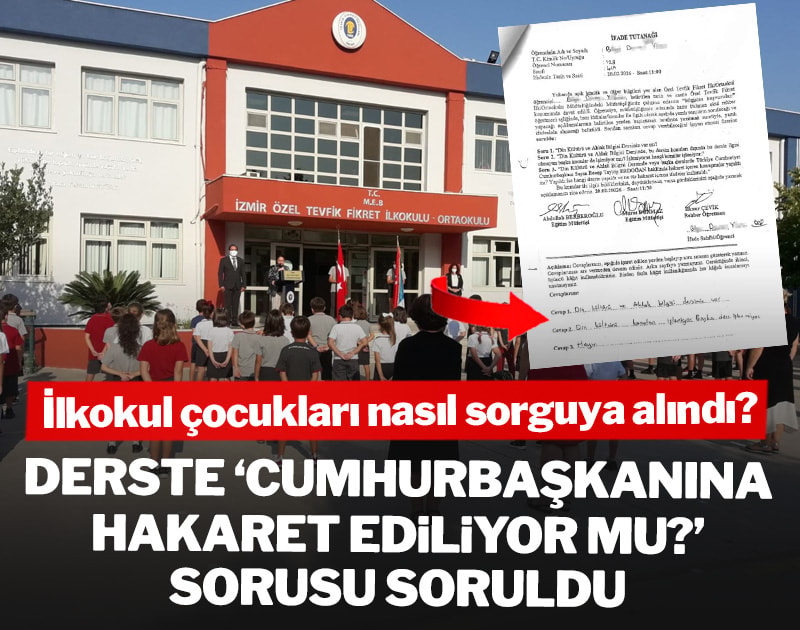 İlkokul çocukları nasıl sorguya alındı?