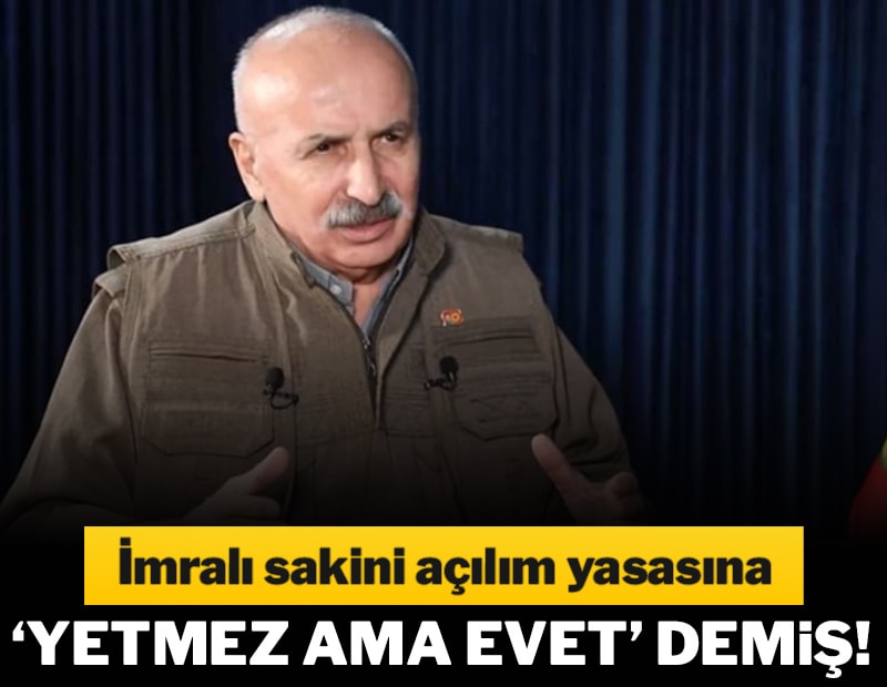 İmralı ilk taslağı beğenmemiş