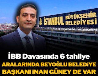Son dakika... İBB Davası'nda 6 tahliye kararı: Aralarında Beyoğlu Belediye Başkanı İnan Güney de var