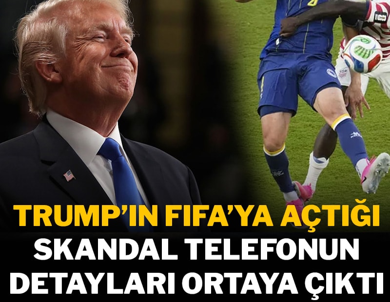Dünya futbolu böyle skandal görmedi: Trump'ın bir telefonu büyük ayıp için yetti