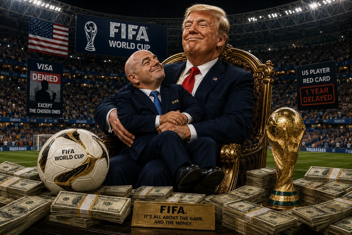 FIFA'yı satmaya kalkan Başkan kovulmamak için Trump'a yalvardı